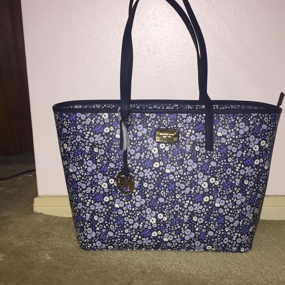 NWOT Michael Kors flowery purse